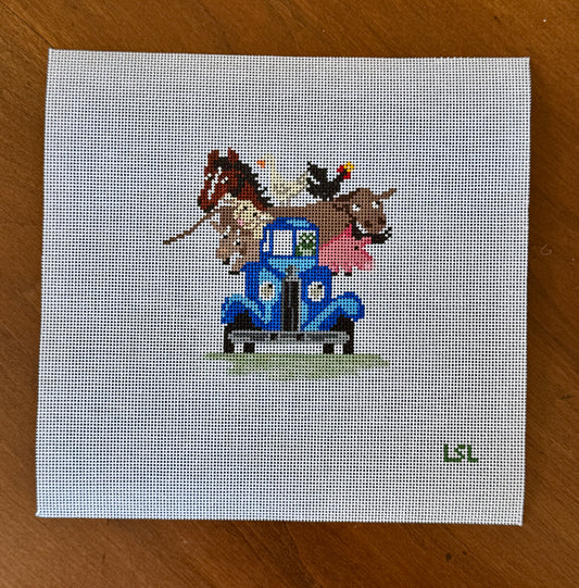 Little Blue Truck Ornament :: Pre-order