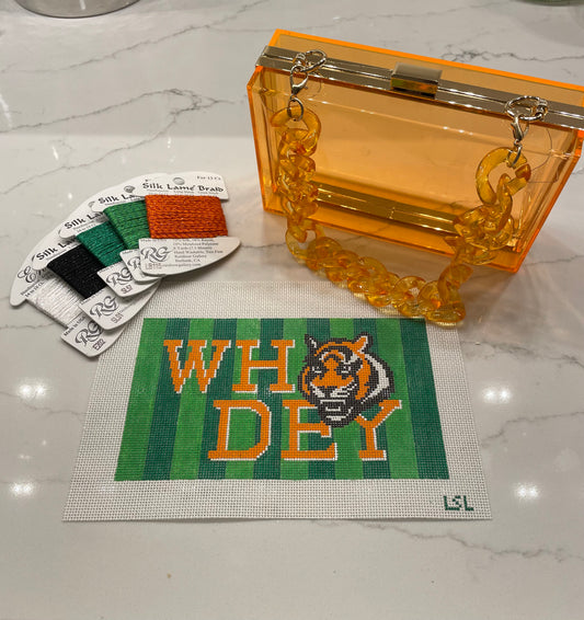 Who Dey Purse Insert - 18 count