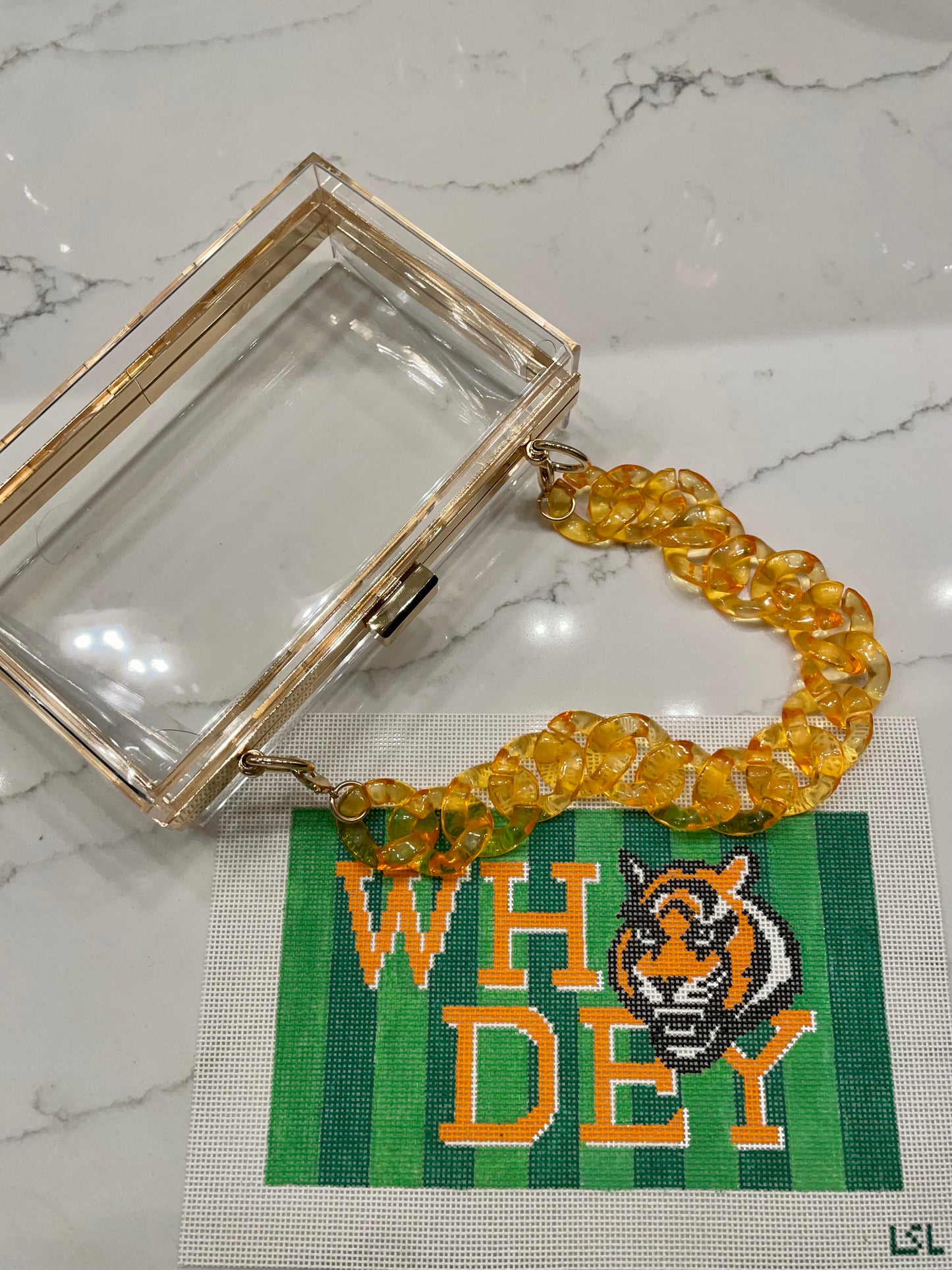 Who Dey Purse Insert - 18 count